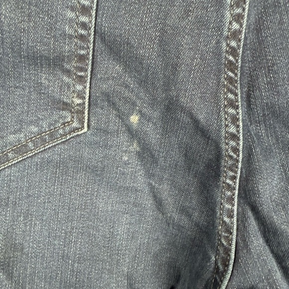 Pilcro Anthropologie Jeans Women’s 31 Dark Blue Wash Straight Leg Causal Stretch - Picture 7 of 8